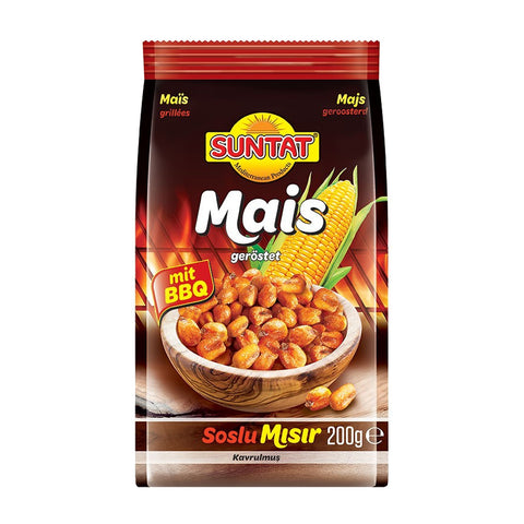 Suntat - Mais BBQ, geröstet & gesalzen - Karton 16 × 200 g