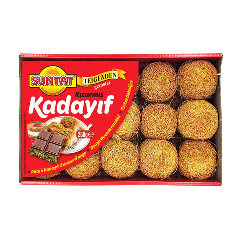 Suntat - Burma Kadayıf (Geröstete Teigfäden) - Karton 12 × 250 g