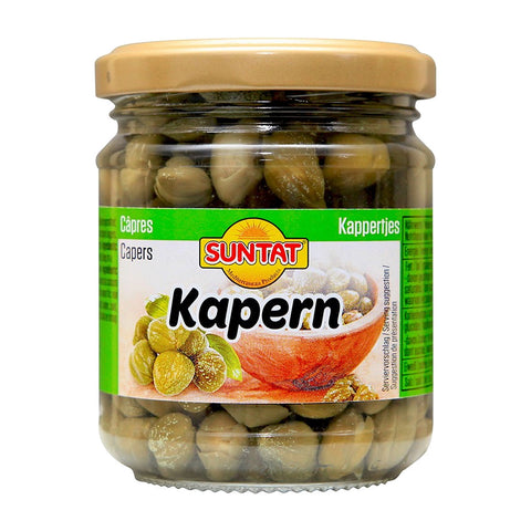 Suntat - Kapern in Salzlake - Karton 12 × 205 g