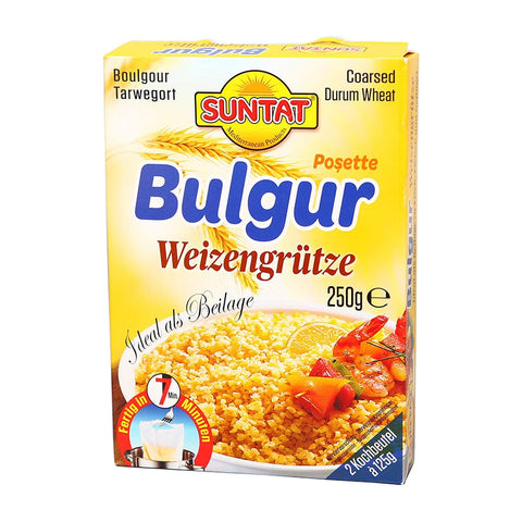 Suntat - Weizengrütze im Kochbeutel - Karton 13 × 250 g