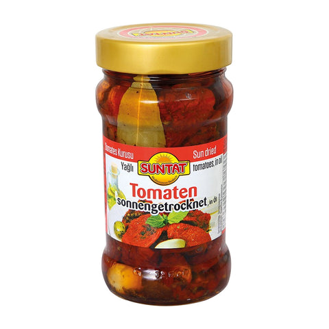 Suntat - Getrocknete Tomaten in Öl - Karton 12 × 310 g