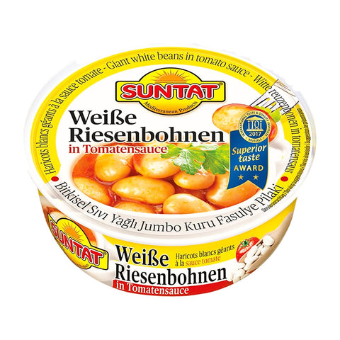 Suntat - Riesenbohnen in Tomatensoße - Karton 12 × 280 g