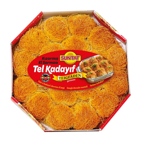 Suntat - Tel Kadayıf (Geröstete Teigfäden) - Karton 12 × 400 g