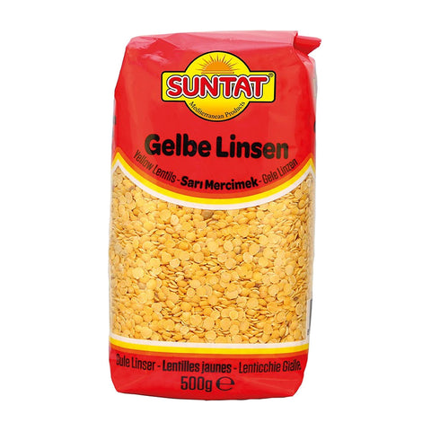 Suntat - Gelbe Linsen - Karton 14 × 500 g
