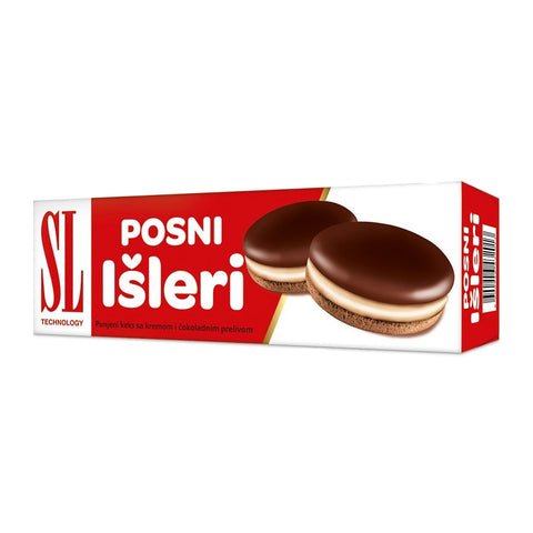 Swisslion - Isleri (Doppelkekse mit Cremefüllung) - Karton 26 × 115 g