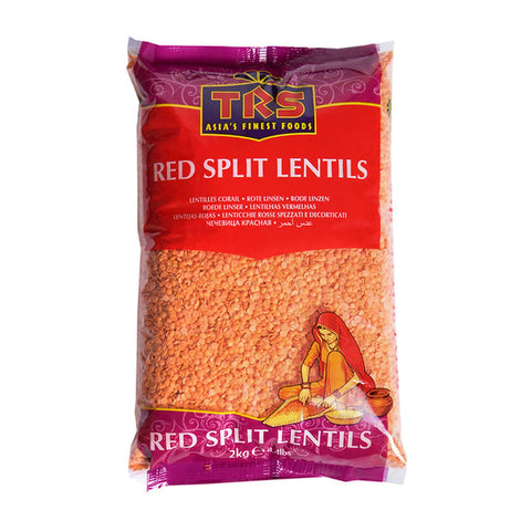 TRS - Red Split Dal Masoor Dal - 500 g