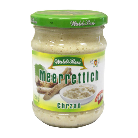 WaldiBen - Chrzan (Geriebener Meerrettich) - Karton 10 × 250 g
