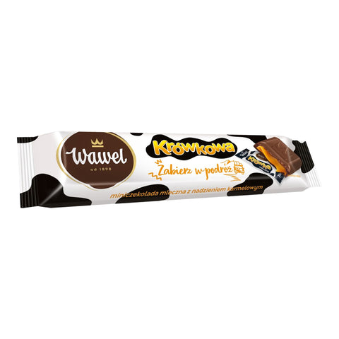Wawel - Krówkowy (Milchschokoladenriegel mit Karamellfüllung) - Karton 30 × 39 g