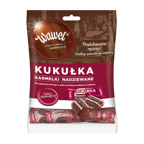 Wawel - Kukułka (Gefüllte Karamellbonbons) - Karton 18 × 105 g