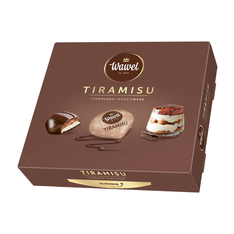 Wawel - Tiramisu (Pralinen mit Tiramisu-Geschmack) - Karton 7 × 160 g