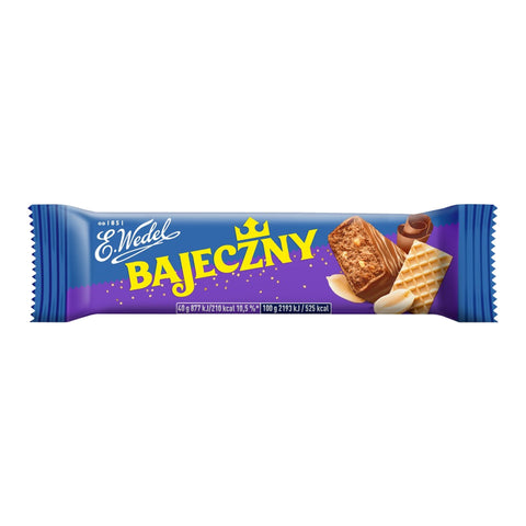 Wedel - Bajeczny (Erdnussriegel in Milchschokolade) - Karton 24 × 40 g
