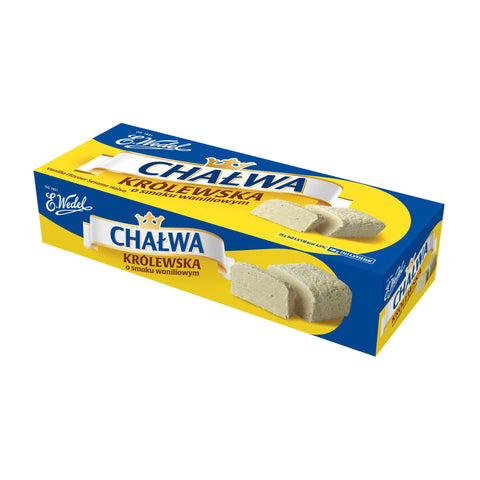 Wedel - Chałwa Królewska (Sesam-Halva mit Vanillegeschmack) - Karton 18 × 250 g