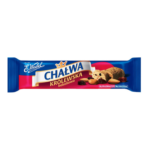 Wedel - Sesamhalva mit Erdnüssen und Rosinen (Chałwa Królewska) - 20 × 50 g