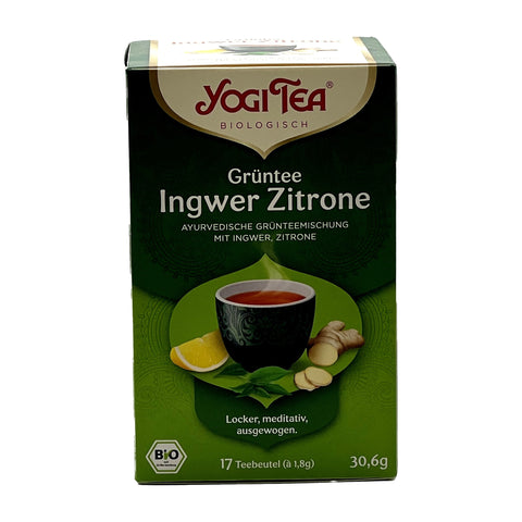 Yogi Tea - Grüntee Ingwer Zitrone - 30,6 g