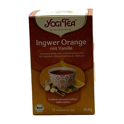 Yogi Tea - Ingwer Orange mit Vanille - 30,6 g