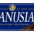 Wawel Danusia, chocolate bar with peanut filling 38 g – pack, front