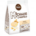 Wawel Michałki Białe, Erdnusskonfekt in weißer Fettglasur 245 g – Packung, Vorderseite